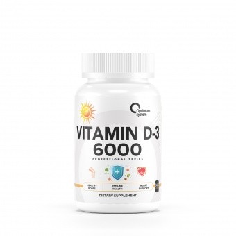 Optimum System Vitamin D-3 6000 